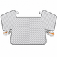 ⏳Time-Limited Special⏰Thickened Magnetic Car Windshield Snow Cover Winter Front Windshield Half Cover for Sedans and SUVs
