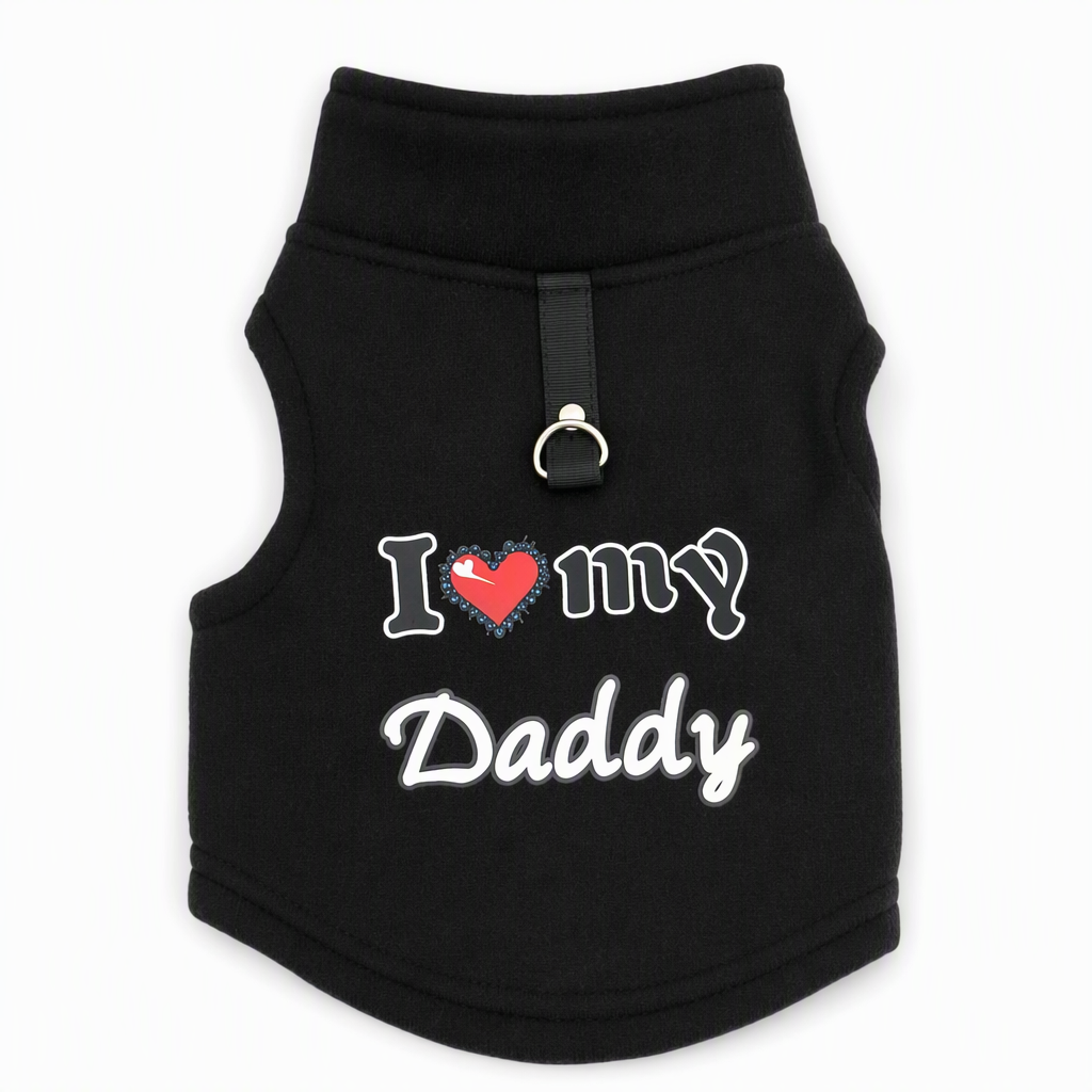 ⚡ Warm Pet Sweater with Leash Ring – Cozy, Cute, Practical ❄️