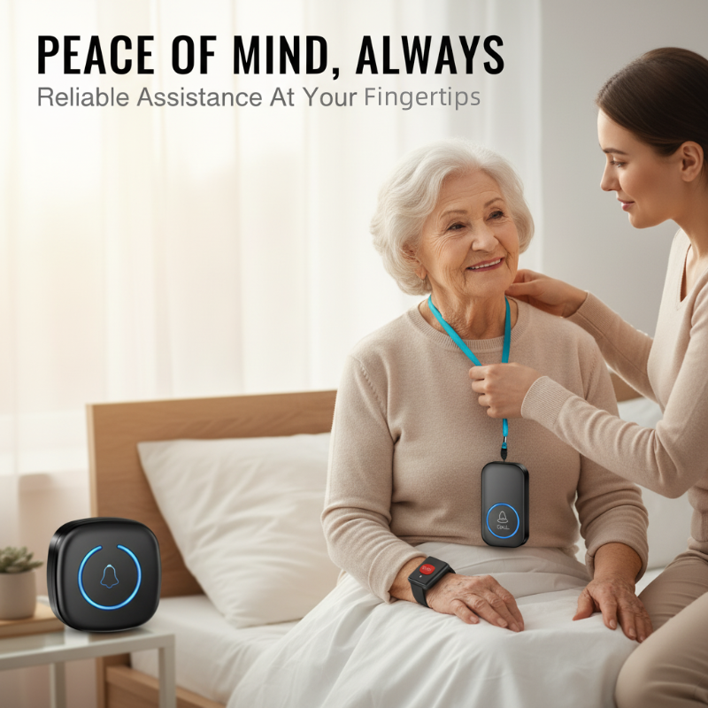 🚨 LIMITED-TIME 50% OFF! ⚡ Wireless Elderly Care Pager – Long-Range, One-Press, Multi-User ✨