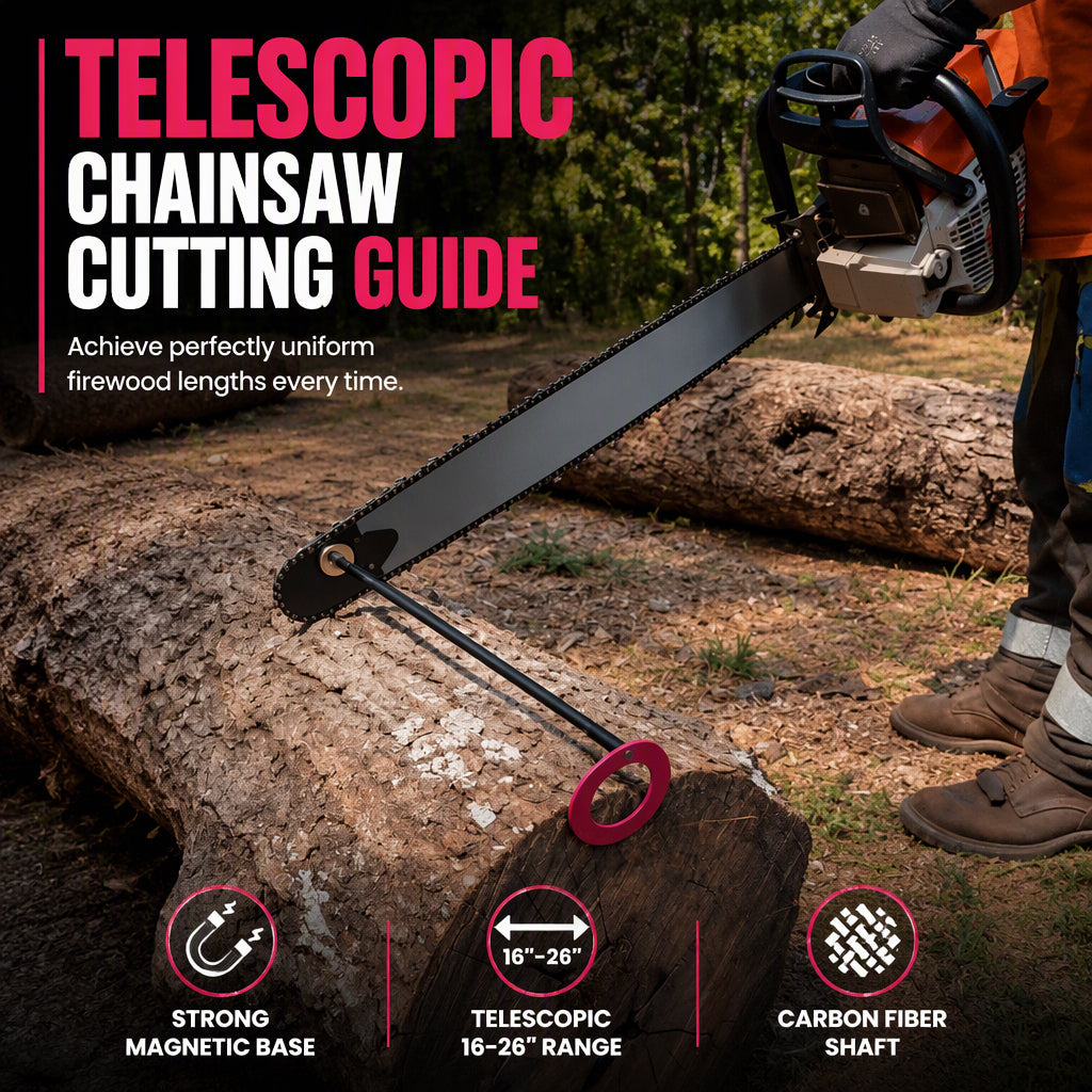 ⏳Time-Limited Special⏰Chainsaw Cutting Marker Alignment Tool for Wood Cutting
