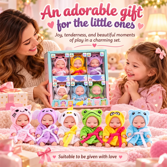 🎉🔥Hot Sale – 38,000+ Sold!🧒🥰Mini Reborn Baby Dolls – Lifelike & Realistic Baby Dolls