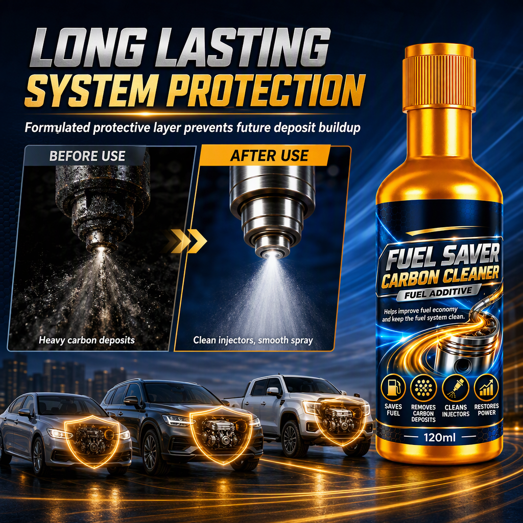 ⏰ LIMITED-TIME 50% OFF ⛽Car System Cleaner Additive — Injector Cleanse & Carbon Removal, Boost Engine Performance✨