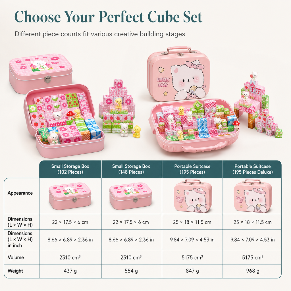 Magnetic Set for Kids Educational Construction Toys for Toddlers and Girls Age 3 to 6 Birthday Gift with Storage Box