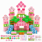 Magnetic Set for Kids Educational Construction Toys for Toddlers and Girls Age 3 to 6 Birthday Gift with Storage Box
