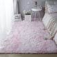 🧸 Soft Fluffy Velvet Rug: Dense Plush, Non-Shed, Cloud Comfort, for Living Room & Bedroom