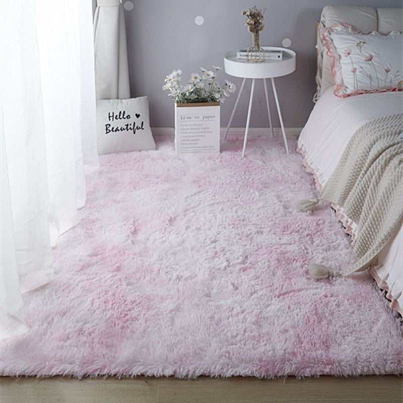 🧸 Soft Fluffy Velvet Rug: Dense Plush, Non-Shed, Cloud Comfort, for Living Room & Bedroom