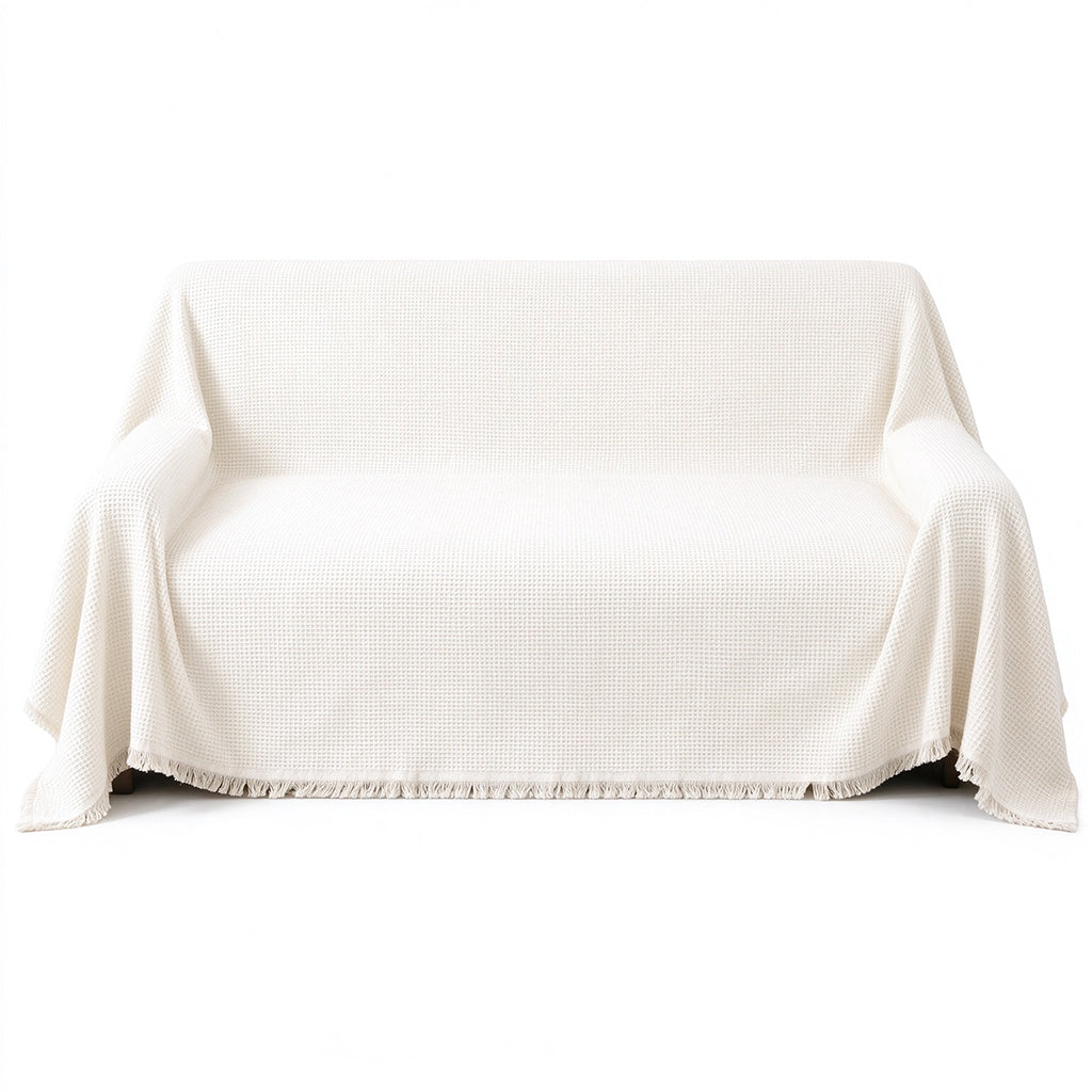 📢📢50% OFF !! ⏰French Style Chenille Sofa Cover Cat Scratch Resistant Universal Couch Slipcover Throw Blanket