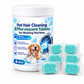 Pet Hair Washing Machine Cleaning Effervescent Tablets for Pet Households 6 Count