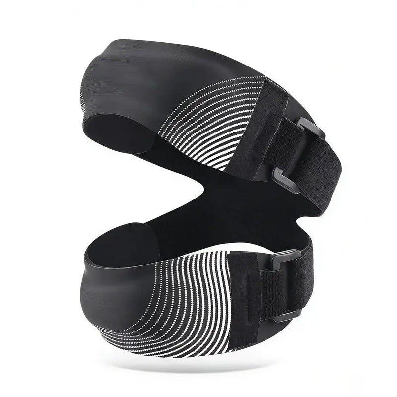 🔥50% OFF!!📢🏃 Adjustable Patella Support Knee Strap – Dual-Band Brace for Active Support & Everyday Comfort ✨