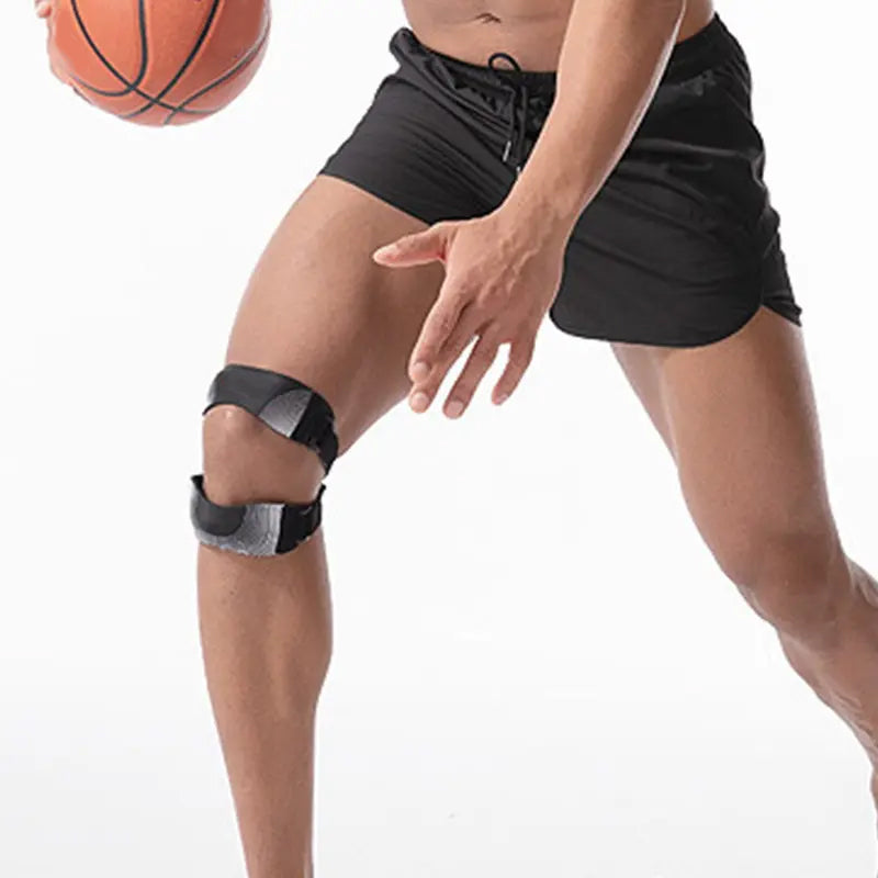 🔥50% OFF!!📢🏃 Adjustable Patella Support Knee Strap – Dual-Band Brace for Active Support & Everyday Comfort ✨
