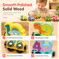 🚂 50% OFF! 🧲 Magnetic Wooden Number Train – Counting & pretend-play fun ✨