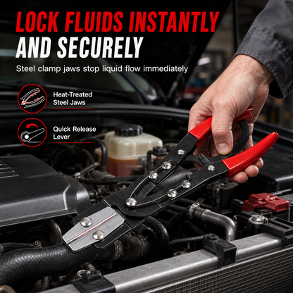 📢📢 50% OFF🛠️Automotive Hose Pinch-Off Pliers – Quick, Secure Clamping for Coolant Lines & Water Hose Repairs